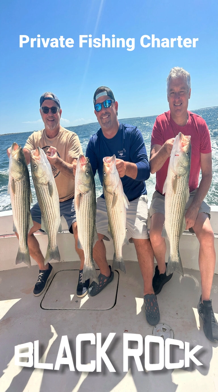 group of 3 men caught 5 fish
