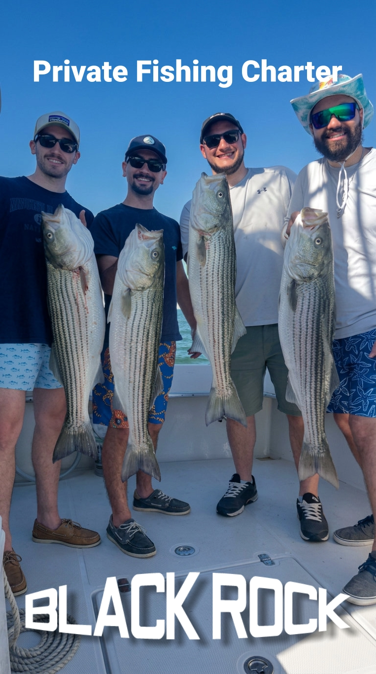 Bachelor Party with Friends Each Catching a Fish